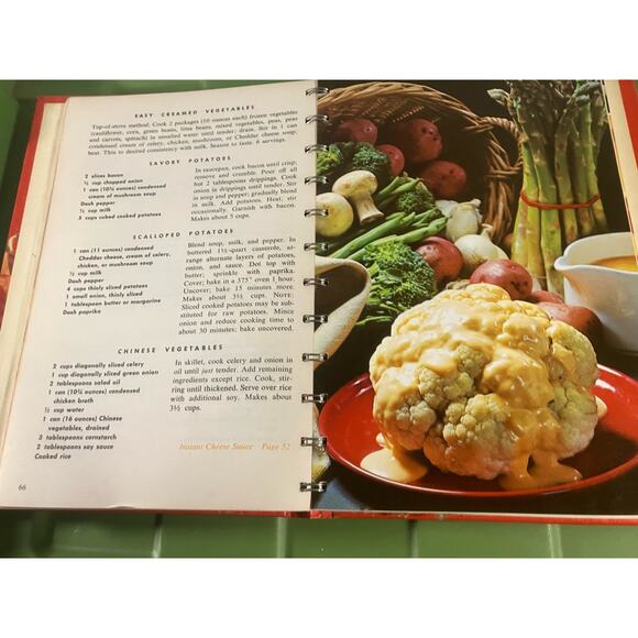 VTG Campbell's Cookbook: Cooking with Soup, 1976, Vintage, 70s, Red, Recipes - Picture 6 of 6